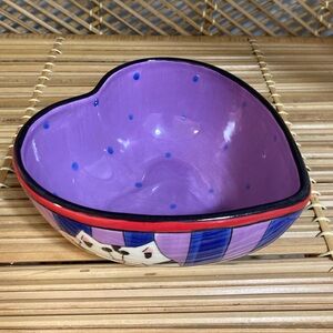 ⭐️ 3 For $25 ⭐️ Heart-Shaped Catzilla Bowl
